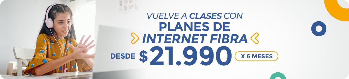 Planes de Internet Fibra Óptica Gtd