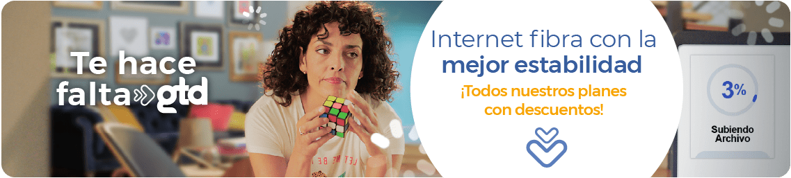 Planes de Internet Fibra Óptica Gtd