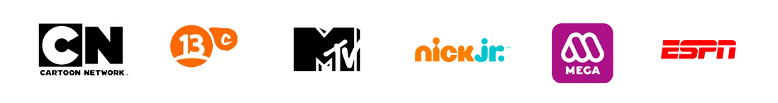 Logos de canales Gtd TV