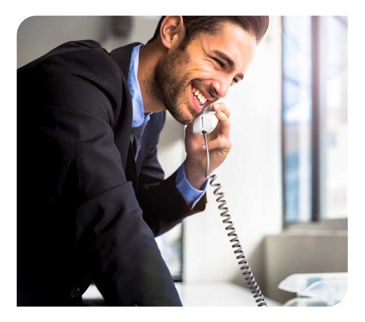 imágen telefonía fija negocios