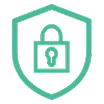 Icono de seguridad y protección de datos