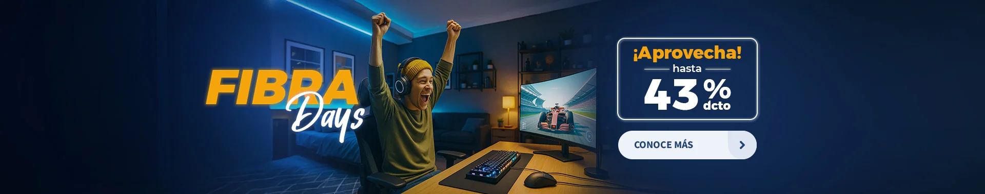 La conexión mas estable es de Gtd